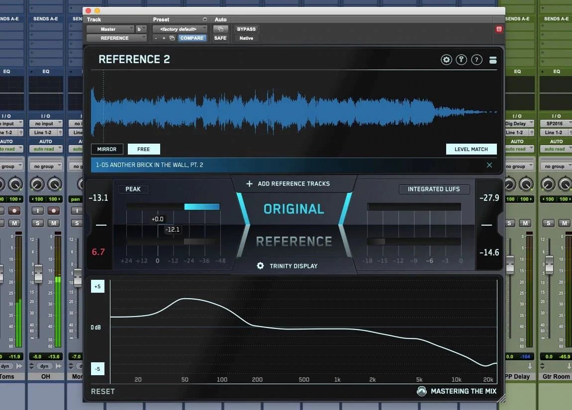 Mastering The Mix - Reference Plugin