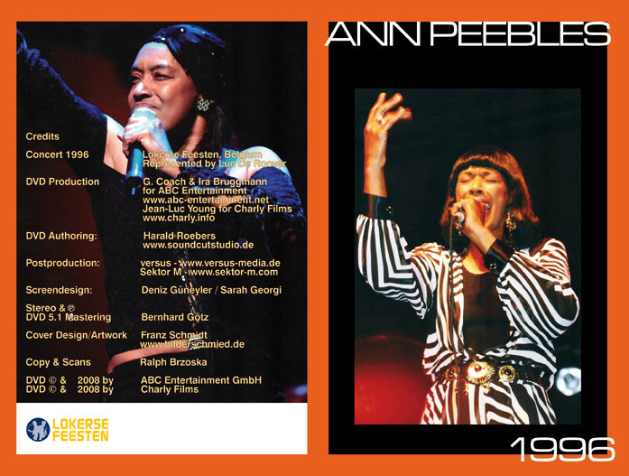 DVD Ann Peebles Live in Lokerse